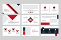 Minimalistic business company presentation template